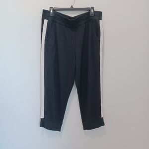 Athletic Works Black and White Capris